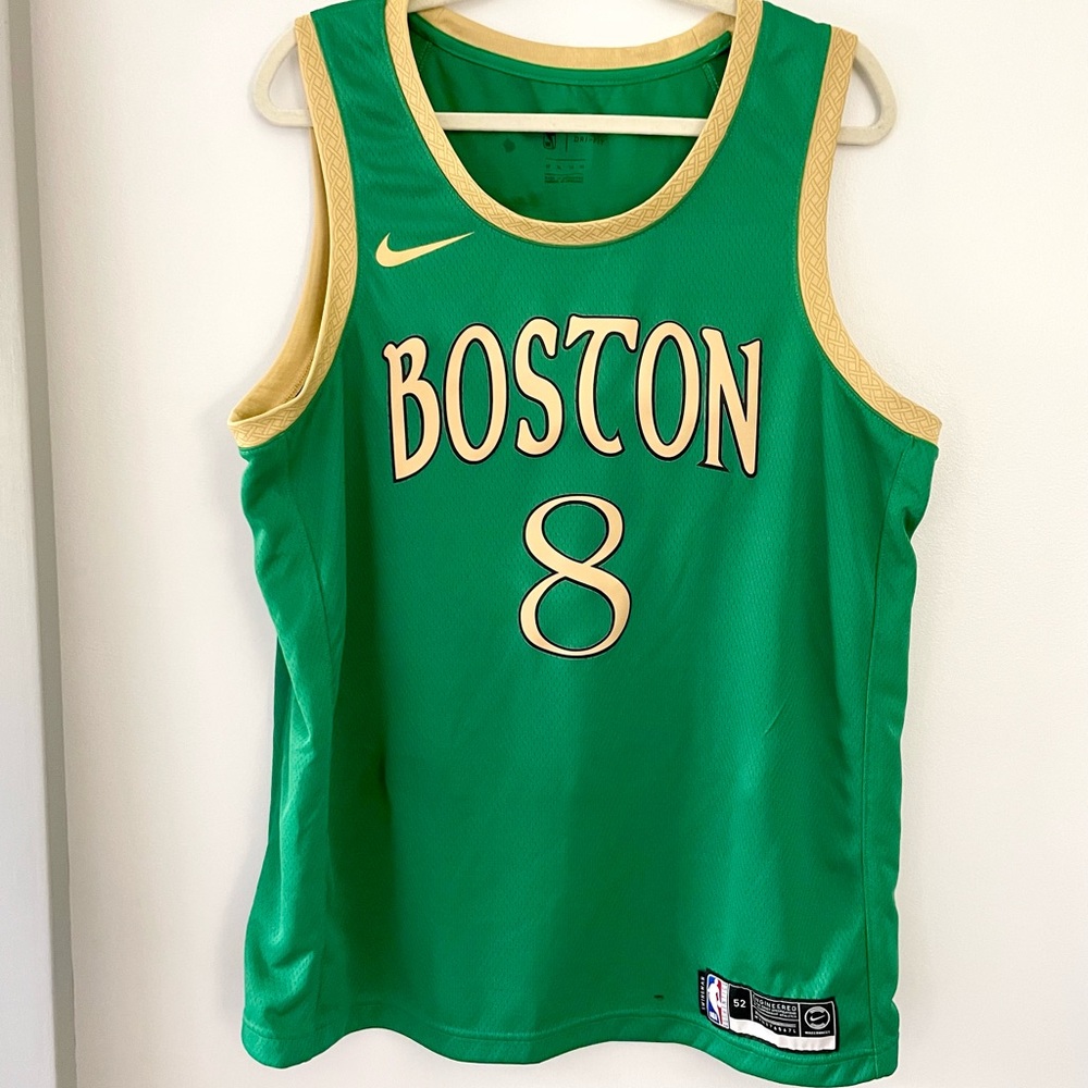 NBA Gear Nike Boston Celtics City Edition Jersey #8 Size XL